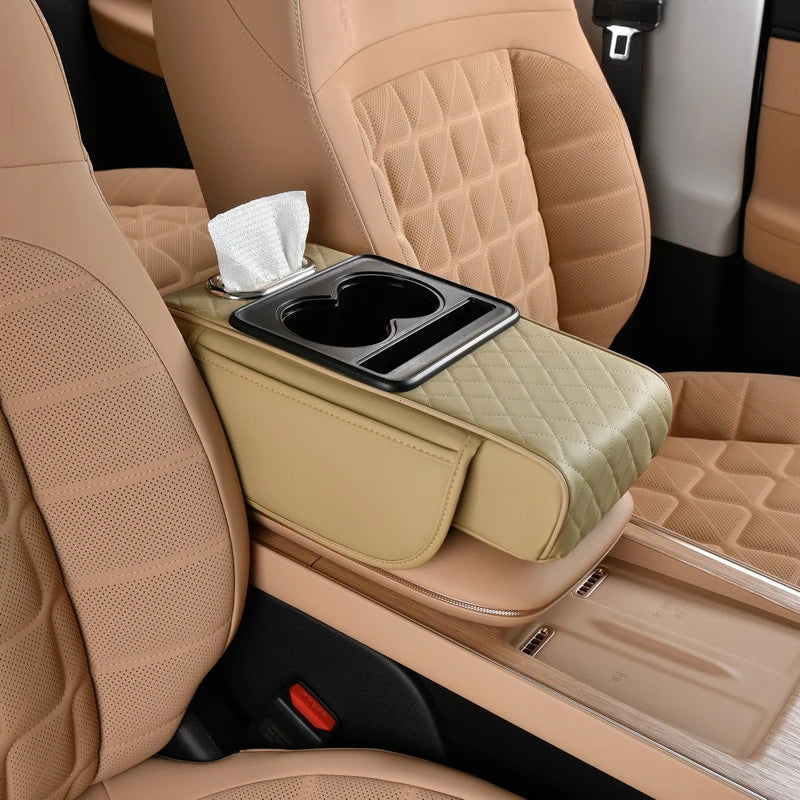 Car Armrest Box Thicken Height Pad Arm Rest Cushion
