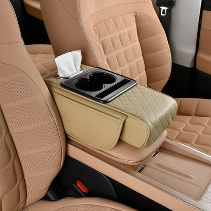 Car Armrest Box Thicken Height Pad Arm Rest Cushion