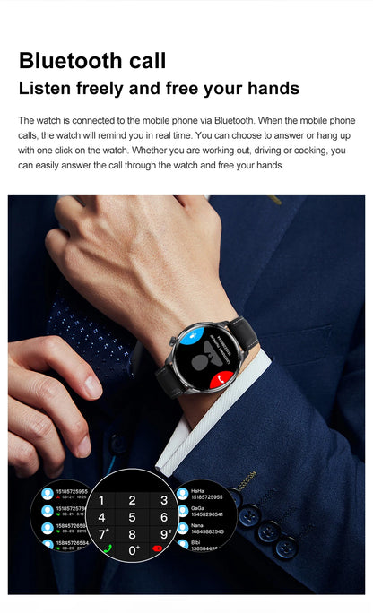 New GPS SmartWatch BluetoothCall IP68 Waterproof Men Women