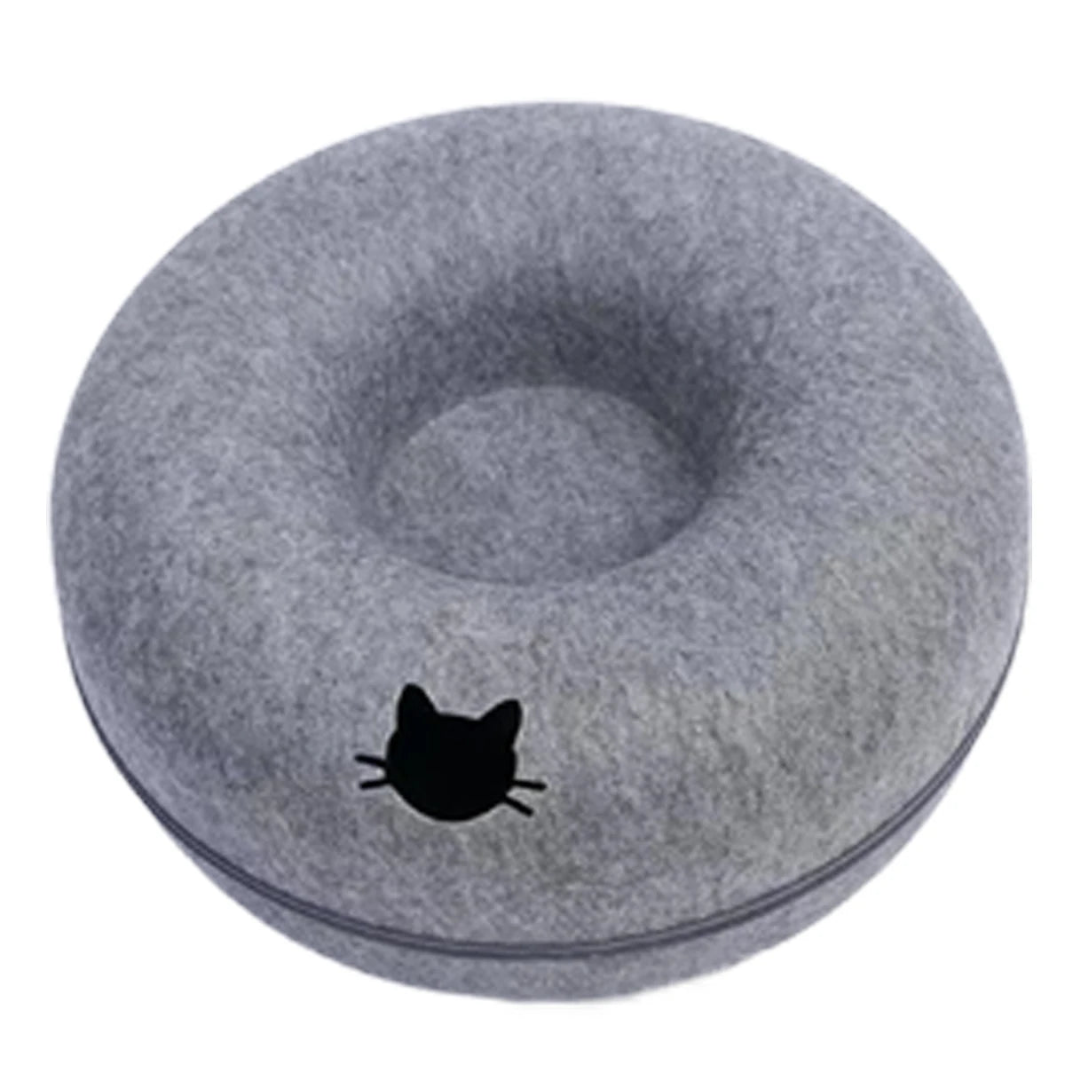 B-Tunnel Donut Cat Bed Interactive Tunnel Pet