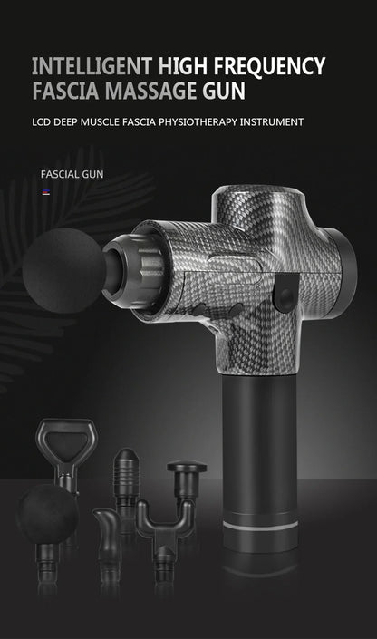 Fascial Massage Gun Electric Percussion Pistol Massager