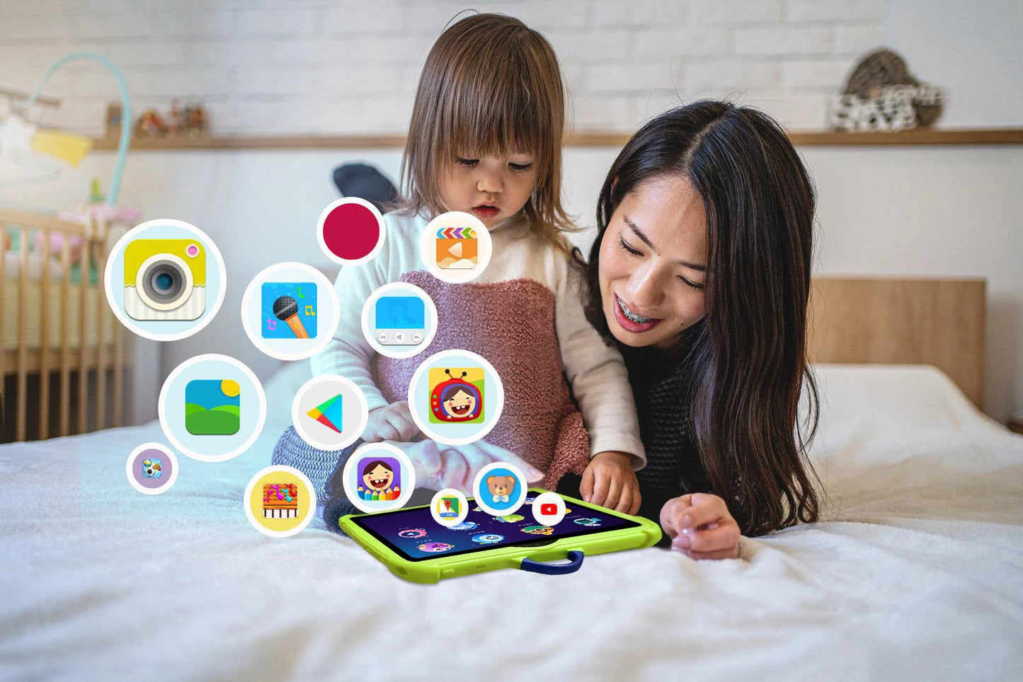 New 5G WiFi 7 Inch Google Tablet For Children Learning Education