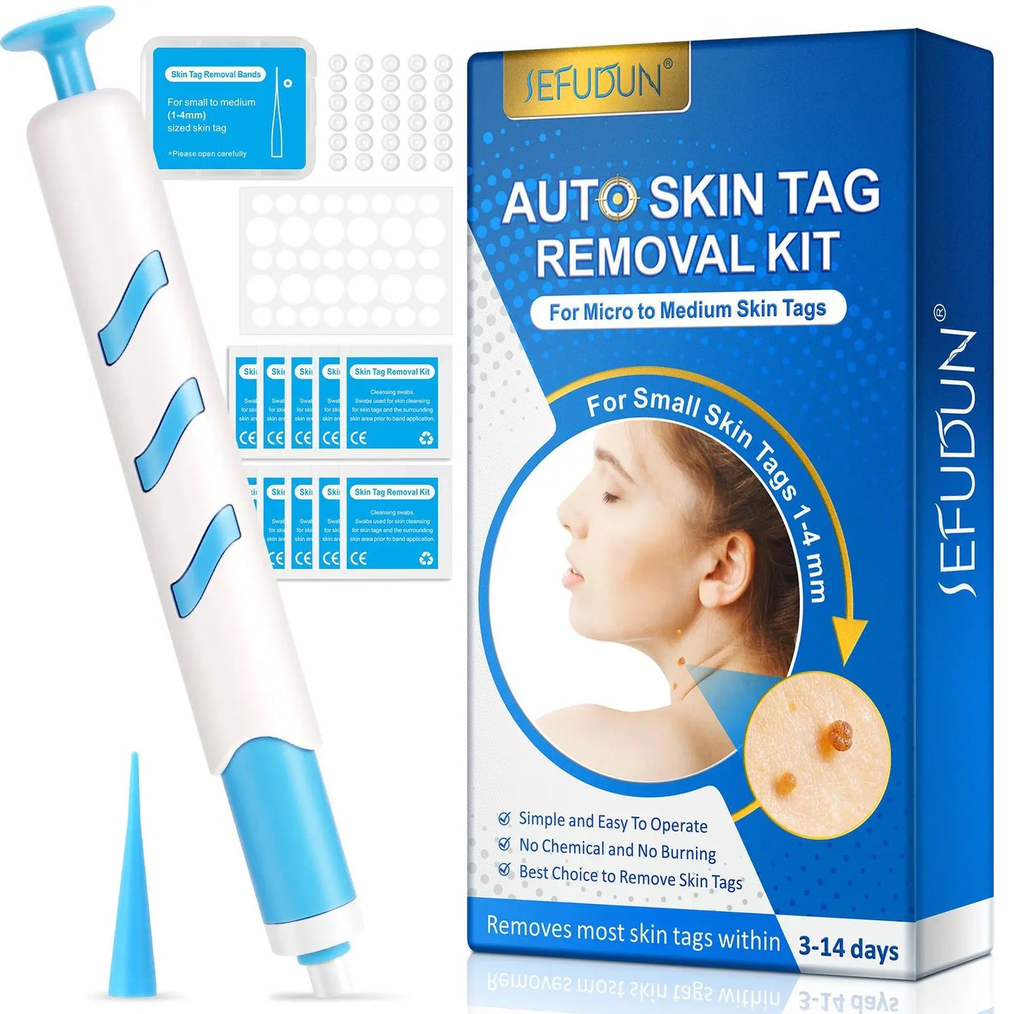 2 IN 1 Auto Micro Skin Tag Remover