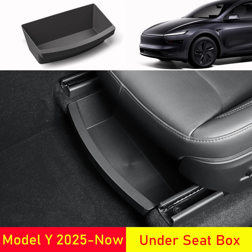 Under Seat Storage Box Organizer for Tesla Model