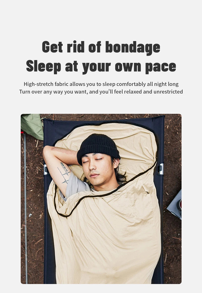 Sleeping Bag Liner Ultralight High Elastic Sleeping Bag