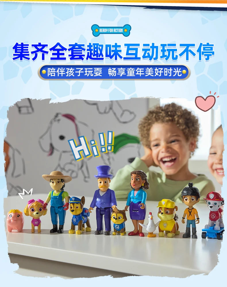 Original Paw Patrol Mayor Goodway Figure Set Children Toy
