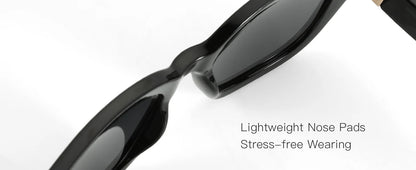 Retro Square Polarized Sunglasses for Women Vintage Sun Glasses