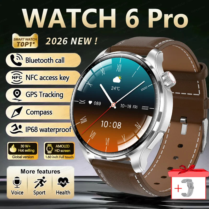 New GPS SmartWatch BluetoothCall IP68 Waterproof Men Women