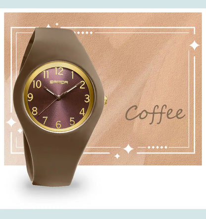 Simple Luxury Student Quartz Watch Clock Gift Outdoor