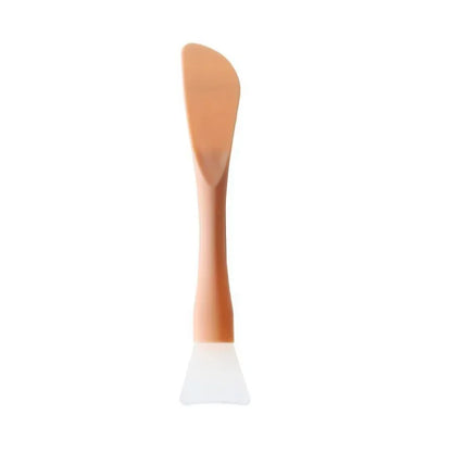 Silicone Facial Mask Brush Soft Head with Scraper