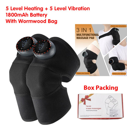 Rechargeable Knee Massager 3 Gear Vibration Massage