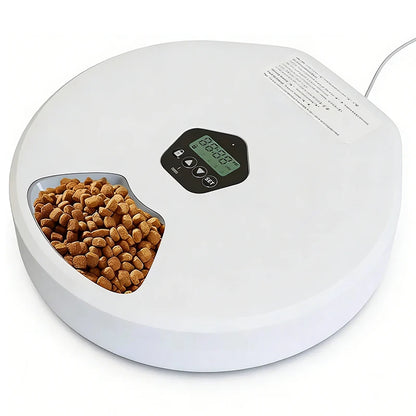 Smart Pet Feeder 5-Meal Timer Dispenser Automatic