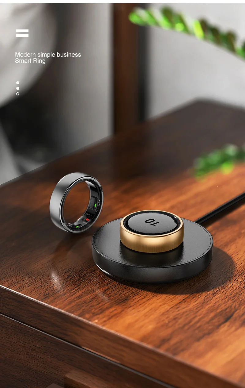 R10 Smart Ring with Charging Dock Men Women Multi-sport Mode