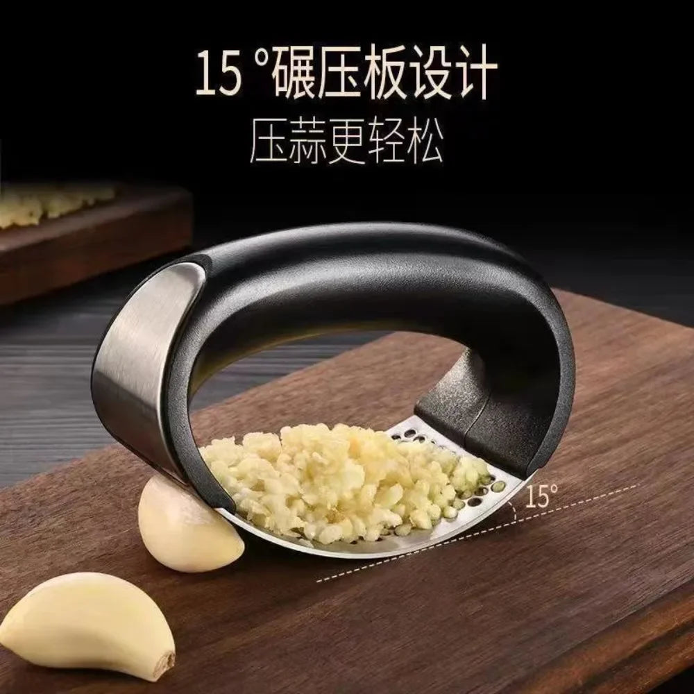 Stainless Steel Garlic Press Crusher Manual Garlic