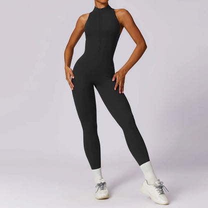 Scrunch Sports Overalls Gym Jumpsuit Women's Fitness