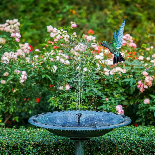 2.5W Solar Bird Bath Fountain, Solar Fountain Pump
