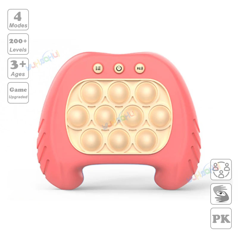 Electronic Pop Light Up Game Handle Toys for Children