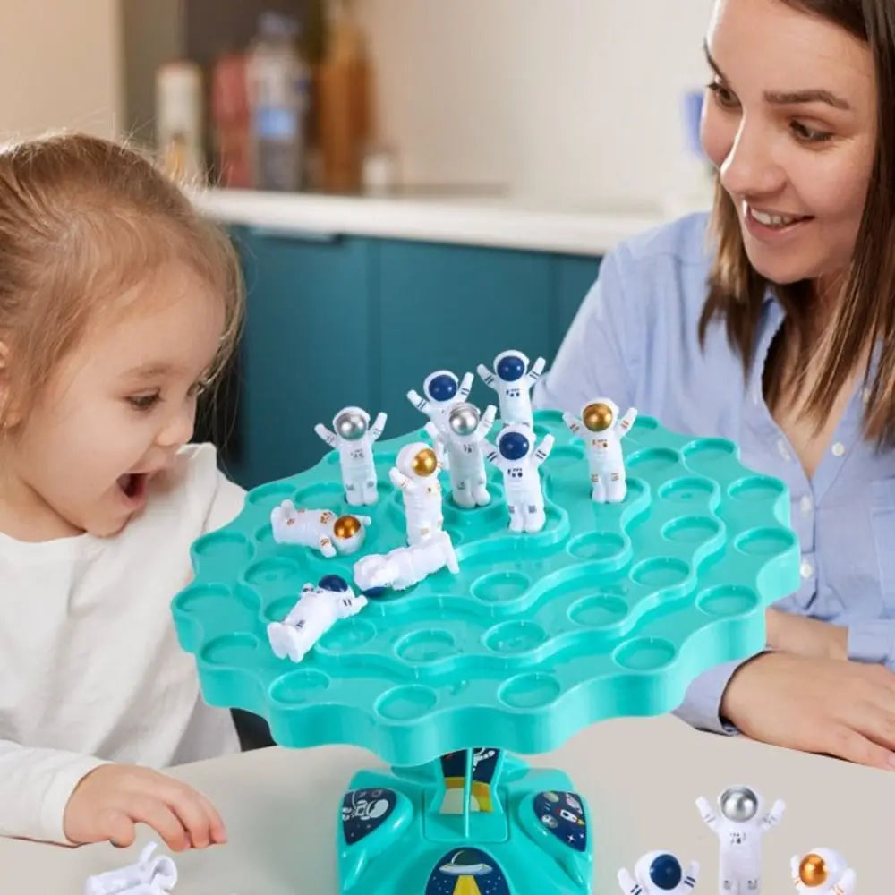 Fun Astronaut Frog Balancing Toy Balance Tree Puzzle Toy