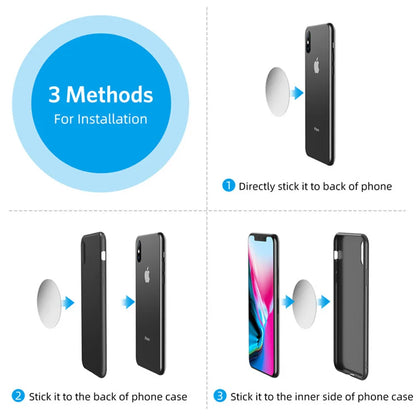 Magnetic Car Phone Holder Air Vent Clip Mount 360 Rotation