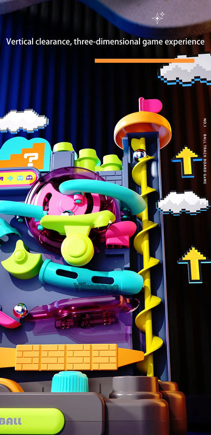 Educational Montessori Toy Multi-Layer Track Adventure Game