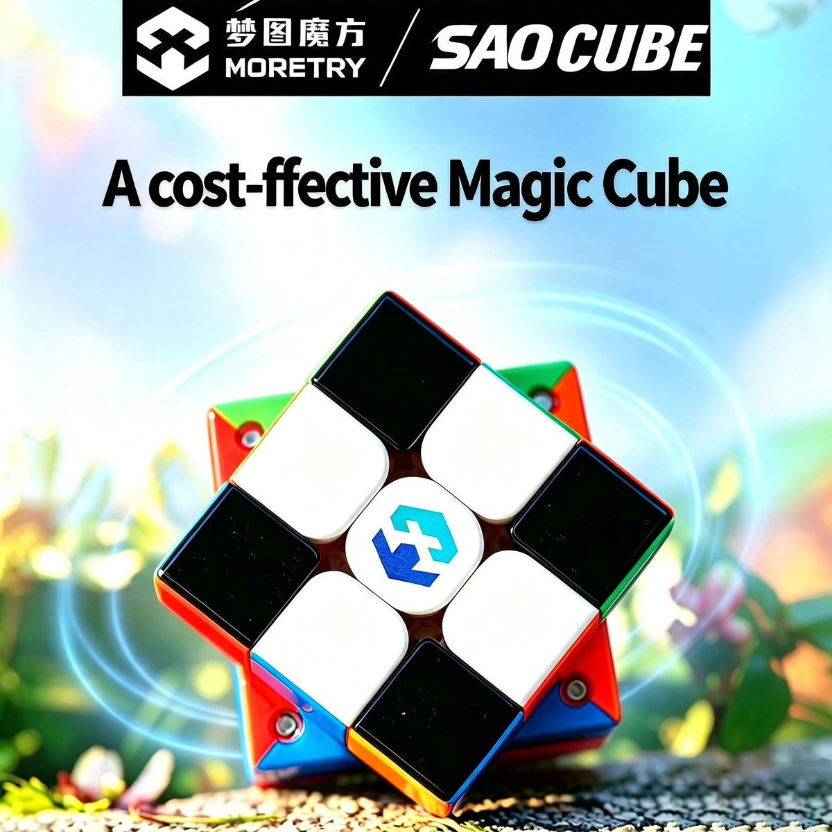 Moretry & SaoCube TianMa X3+ Maglev Ball Core 3x3 Glossy