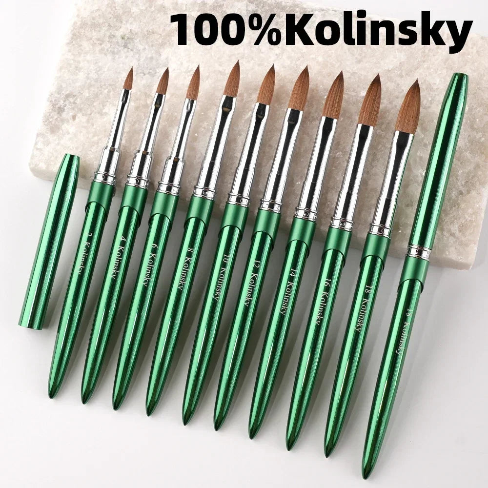 New High Quality Kolinsky Acrylic Nail Brush Nail Tool