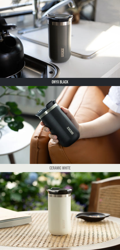 Vacuum Insulated Coffee Mug, Double-wall Stainless Steel