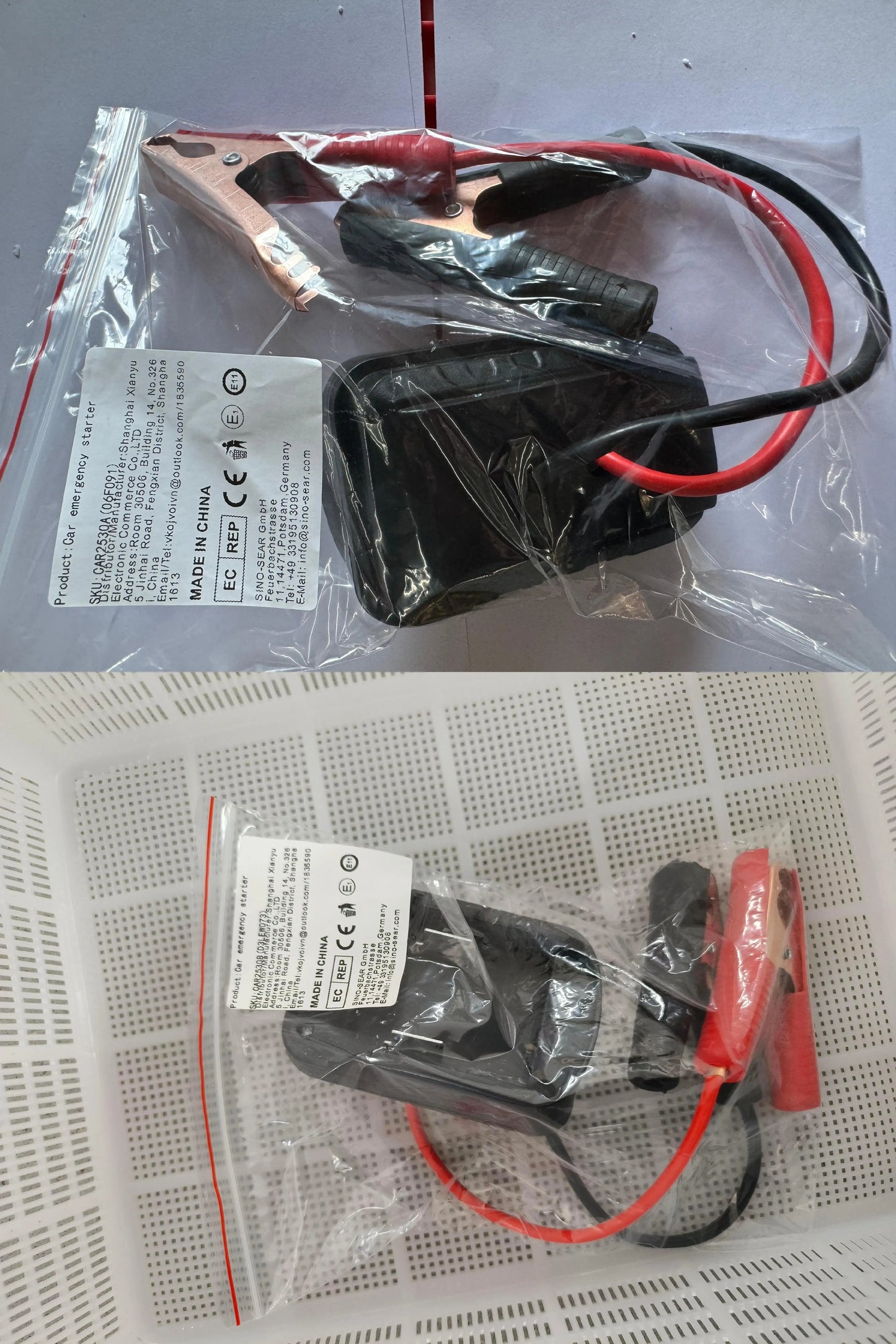 Car Lithium Battery Converter Charger Clip