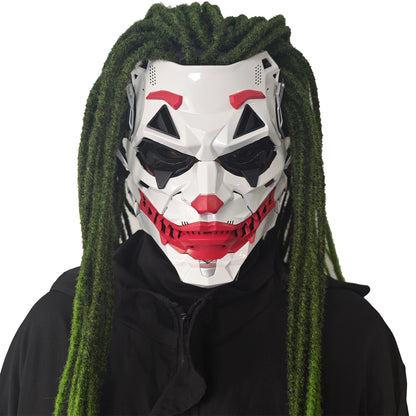 Cyberpunk Masks Braids 2d Cosplay Resin Custom