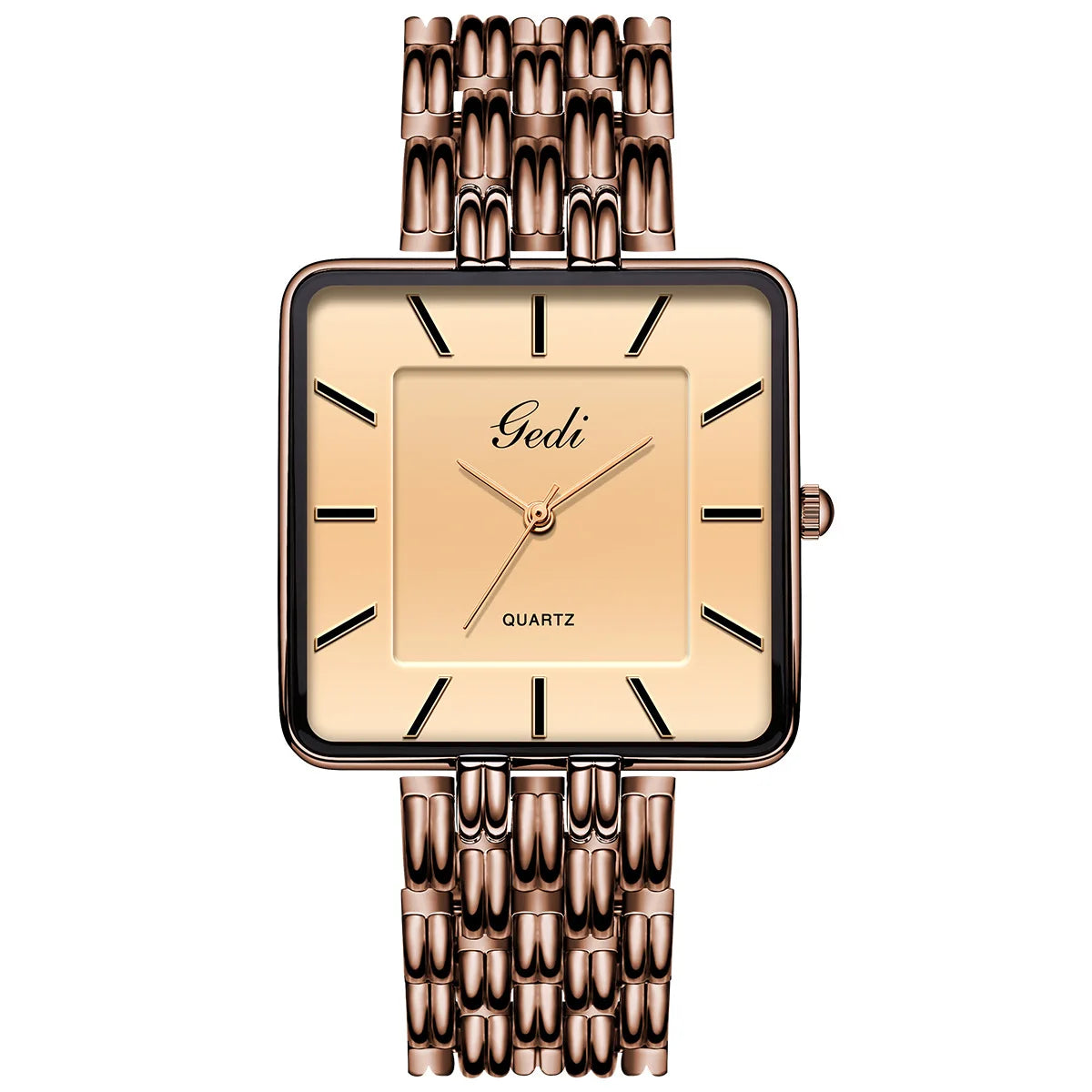 Men Watch Business Simple Square Couple Watches Waterproof