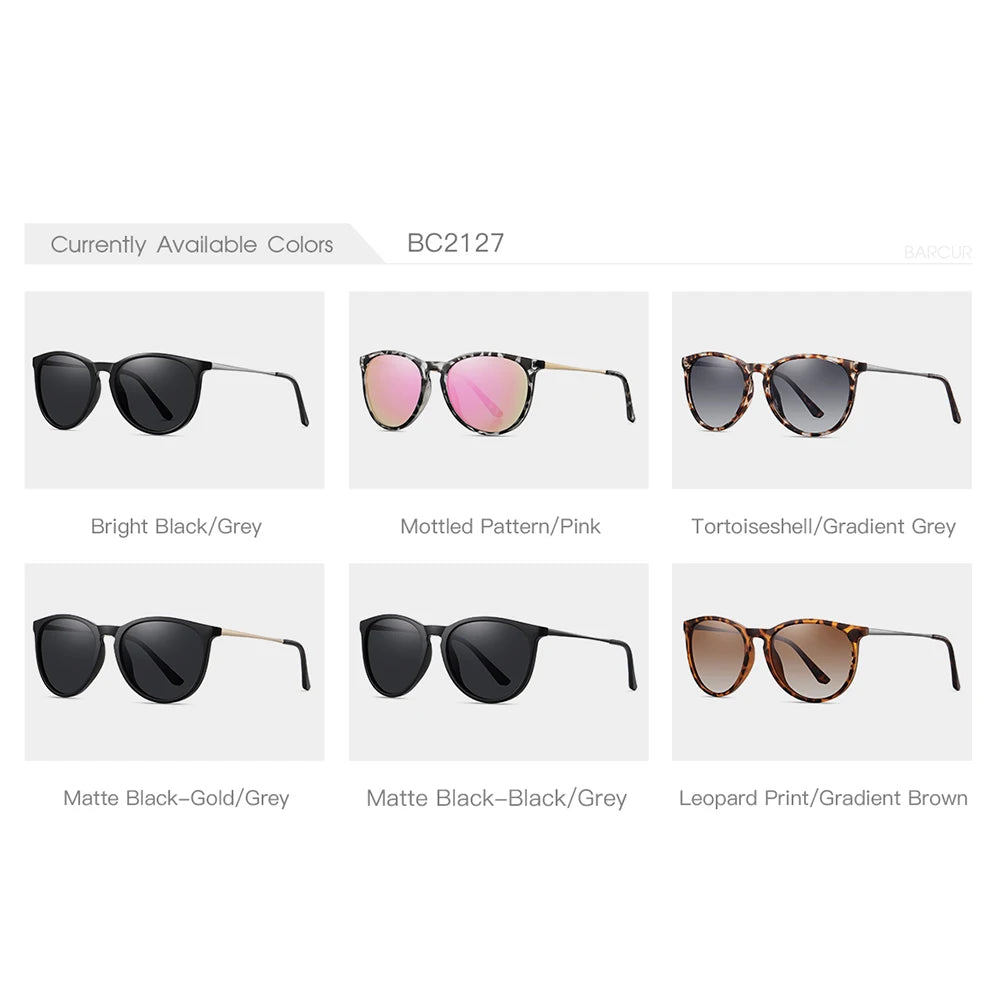 BARCUR Classic Polarized Sunglasses For Both Men Women