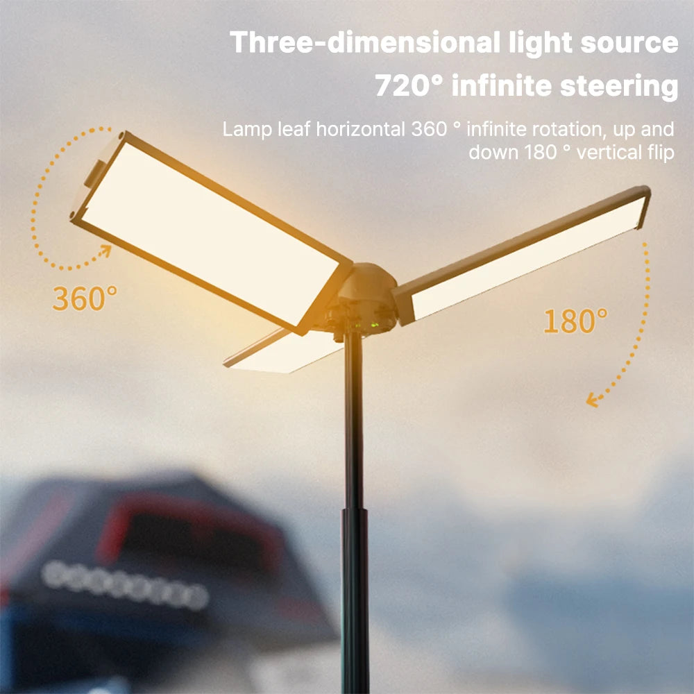 Rechargeable Outdoor Portable Hiking Camping Flashlight