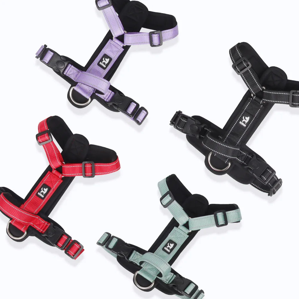 New Pet Harness Reflective With Handle Easy Control