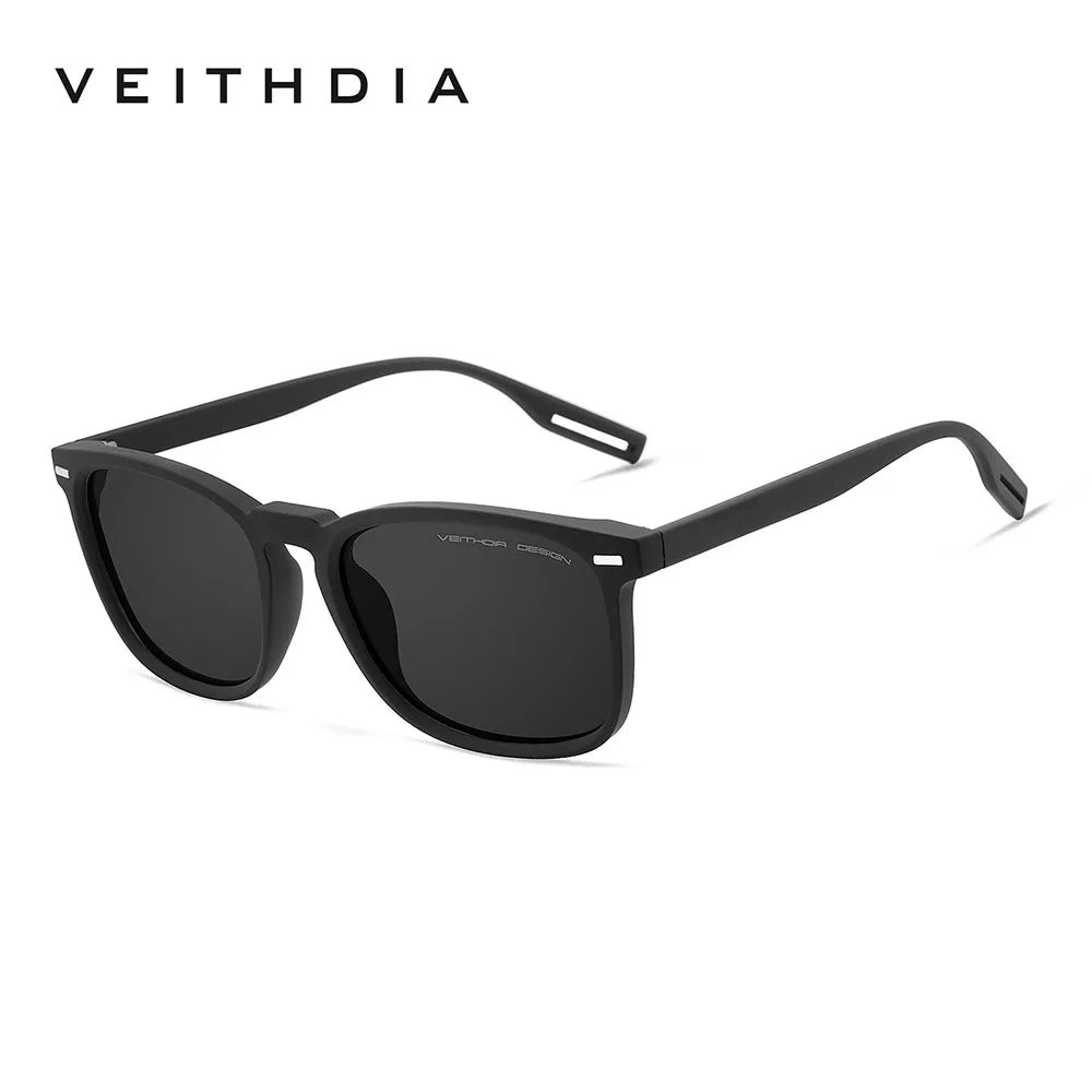 VEITHDIA Fashion Vintage Polarized Sunglasses for Men and Women