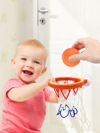 Bathroom Suction Cup Basketball Frame Playing Water