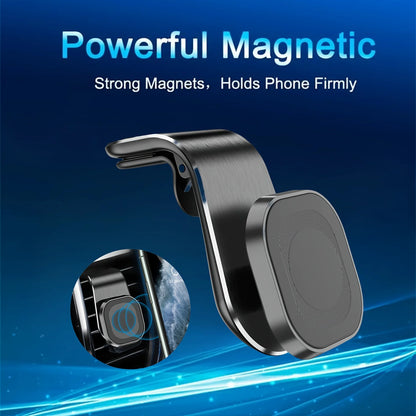 Universal Phone Holder Clip Car Air Vent Magnetic Mount Holder