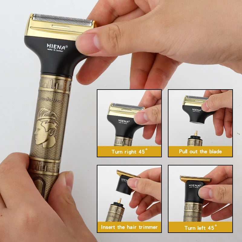Beard Trimmer for Men Electric Razor Shaver Cordless