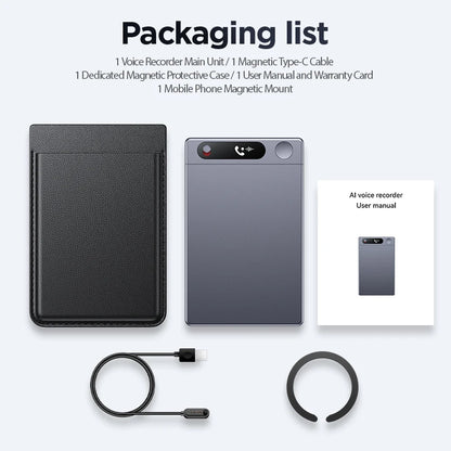 Shmci 64GB AI Powered Voice Recorder and Call Recorder