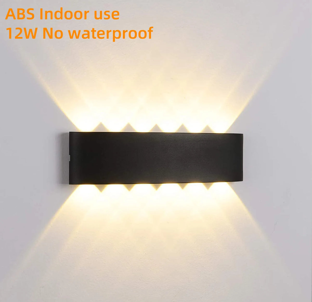Modern LED Wall Lights White up down Indoor Outdoor Decor