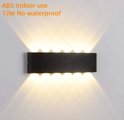 Modern LED Wall Lights White up down Indoor Outdoor Decor