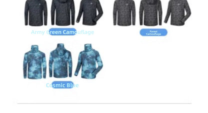 Men's Summer Outdoor Cycling Fiing Sun Protection Ice Silk