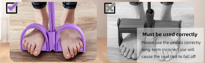 4-Level Resistance Band Tensioner with Non-Slip Handles
