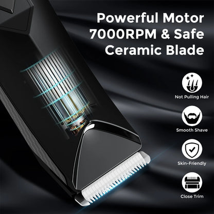 Body Hair Trimmer for Men Hair Trimmer with LED Light