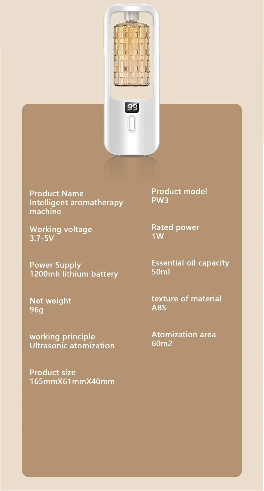Aroma Diffuser Humidifier Fragrance Essential Oil Aromatherapy