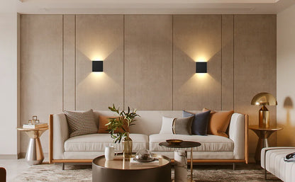 LED Wall Sconces 6W Modern Indoor Outdoor IP65 Wall Lamp