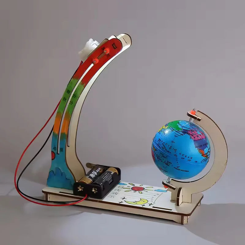 DIY Earth Model Cycle Science Kit STEM Educational Globe Toy