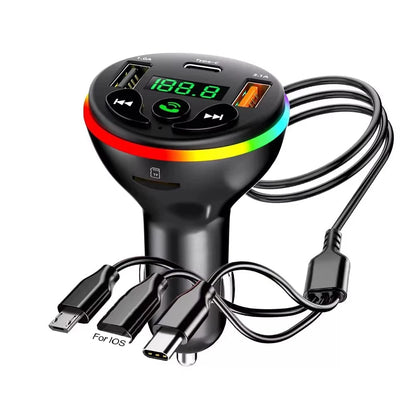 Bluetooth 5.0 FM Transmitter Car MP3 Modulator Player Handsfree