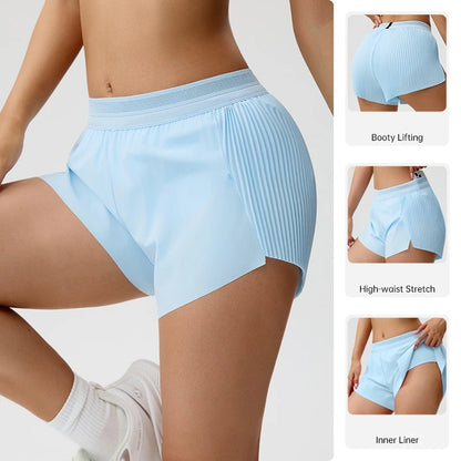 Cooling Mint Fitness Shorts Women's Three-quarter