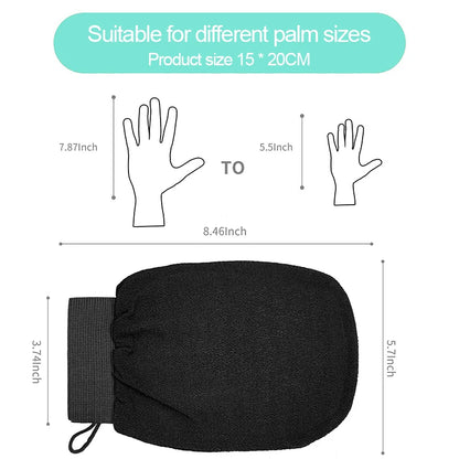 Exfoliating Gloves Dead Skin Scrubber Shower Gloves Bath Towel