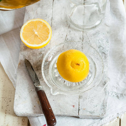 Glass Manual Lemon Juicer Orange Squeezer Juice Extractor